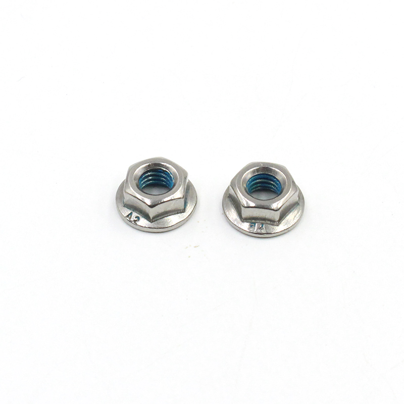 Hot Hex Nut M3 M4 M5 M6 M8 M10 Flange Nut China Factories Wholesale High-quality Hexagon Flanged Nut