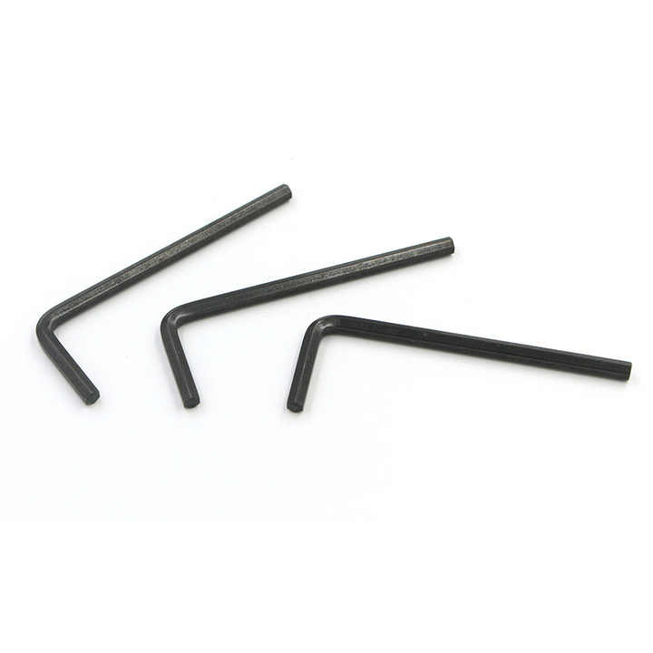 Factory Wholesale Stocked Steel l Type 1.5mm 2mm 3mm 4mm 6mm Hex Key 5/32 Short Arm 3/32 Long Allen 
